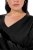 Ulla Popken Soft Fine Knit Pullover V-Neck Sweatshirt Black - Hettegensere og collegegensere - Myke gensere, hettegensere og strikk