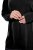 Ulla Popken Soft Fine Knit Pullover V-Neck Sweatshirt Black - Hettegensere og collegegensere - Myke gensere, hettegensere og strikk