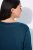 Ulla Popken Soft Fine Knit Pullover V-Neck Sweatshirt Teal - Hettegensere og collegegensere - Myke gensere, hettegensere og strikk