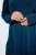 Ulla Popken Soft Fine Knit Pullover V-Neck Sweatshirt Teal - Hettegensere og collegegensere - Myke gensere, hettegensere og strikk