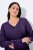Ulla Popken Soft Fine Knit Pullover V-Neck Sweatshirt Deep Violet - Hettegensere og collegegensere - Myke gensere, hettegensere og strikk