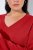 Ulla Popken Casual V-Neck Long Sleeve Sweater Salsa - Hettegensere og collegegensere - Myke gensere, hettegensere og strikk