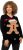 Ulla Popken Gingerbread Man Christmas Sweater Black - Hettegensere og collegegensere - Myke gensere, hettegensere og strikk