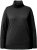 Ulla Popken Turtleneck Ribbed Trim Long Sleeve Sweater Black - Hettegensere og collegegensere - Myke gensere, hettegensere og strikk