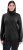 Ulla Popken Turtleneck Ribbed Trim Long Sleeve Sweater Black - Hettegensere og collegegensere - Myke gensere, hettegensere og strikk