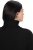Ulla Popken Turtleneck Ribbed Trim Long Sleeve Sweater Black - Hettegensere og collegegensere - Myke gensere, hettegensere og strikk