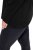 Ulla Popken Turtleneck Ribbed Trim Long Sleeve Sweater Black - Hettegensere og collegegensere - Myke gensere, hettegensere og strikk