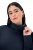 Ulla Popken Turtleneck Ribbed Trim Long Sleeve Sweater Navy - Hettegensere og collegegensere - Myke gensere, hettegensere og strikk