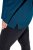 Ulla Popken Turtleneck Ribbed Trim Long Sleeve Sweater Cerulean - Hettegensere og collegegensere - Myke gensere, hettegensere og strikk
