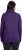 Ulla Popken Turtleneck Ribbed Trim Long Sleeve Sweater Deep Violet - Hettegensere og collegegensere - Myke gensere, hettegensere og strikk