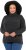 Ulla Popken Soft Textured Chenille Oversized Fit Sweater Graphite Grey - Hettegensere og collegegensere - Myke gensere, hettegensere og strikk