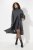 Ulla Popken Long Turtleneck Duster Sweater Graphite Grey - Hettegensere og collegegensere - Myke gensere, hettegensere og strikk