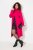 Ulla Popken Long Turtleneck Duster Sweater Red Pink - Hettegensere og collegegensere - Myke gensere, hettegensere og strikk