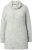 Ulla Popken Space Yarn Oversized Turtleneck Sweater Light Grey Melange - Hettegensere og collegegensere - 
