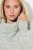 Ulla Popken Space Yarn Oversized Turtleneck Sweater Light Grey Melange - Hettegensere og collegegensere - Myke gensere, hettegensere og strikk