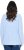 Ulla Popken Long Sleeve V-Neck Ribbed Knit Sweater Light Blue - Hettegensere og collegegensere - Myke gensere, hettegensere og strikk