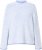 Ulla Popken Striped Wool Blend Turtleneck Sweater Sky Blue - Hettegensere og collegegensere - Myke gensere, hettegensere og strikk