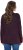Ulla Popken Contrast Trim Long Sleeve Sweater Dark Ruby - Hettegensere og collegegensere - Myke gensere, hettegensere og strikk