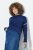 Ulla Popken Contrast Trim Long Sleeve Sweater Dark Blue - Hettegensere og collegegensere - Myke gensere, hettegensere og strikk