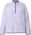 Ulla Popken Striped Knit Long Sleeve Troyer Collar Sweater Purple - Hettegensere og collegegensere - Myke gensere, hettegensere og strikk