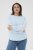 Kaffe Curve Mila Sweatshirt Nantucket Breeze Blue - Collegegensere - 