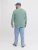 Jack & Jones Brandon Sweatshirt Turquoise - Gensere og hettegensere - Store hettegensere - 2XL-14XL