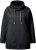 Ulla Popken Drawstring Collar Long Sleeve Sweatshirt Black - Hettegensere og collegegensere - 