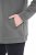 Ulla Popken Drawstring Collar Long Sleeve Sweatshirt Graphite Grey - Ulla Popken - Ulla Popken Plus-Size Klær