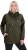 Ulla Popken Drawstring Collar Long Sleeve Sweatshirt Olive - Ulla Popken - 
