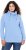 Ulla Popken Drawstring Collar Long Sleeve Sweatshirt Light Blue - Hettegensere og collegegensere - 