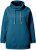 Ulla Popken Drawstring Collar Long Sleeve Sweatshirt Cerulean - Hettegensere og collegegensere - Myke gensere, hettegensere og strikk
