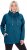 Ulla Popken Drawstring Collar Long Sleeve Sweatshirt Cerulean - Hettegensere og collegegensere - Myke gensere, hettegensere og strikk