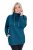 Ulla Popken Drawstring Collar Long Sleeve Sweatshirt Cerulean - Hettegensere og collegegensere - Myke gensere, hettegensere og strikk