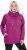Ulla Popken Drawstring Collar Long Sleeve Sweatshirt Berry - Hettegensere og collegegensere - Myke gensere, hettegensere og strikk