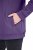 Ulla Popken Drawstring Collar Long Sleeve Sweatshirt Deep Violet - Ulla Popken - Ulla Popken Plus-Size Klær