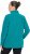 Ulla Popken Modular Fleece Zip Front Jacket Emerald - Hettegensere og collegegensere - Myke gensere, hettegensere og strikk