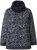 Ulla Popken Teddy Collar Printed Sweatshirt Black - Hettegensere og collegegensere - Myke gensere, hettegensere og strikk
