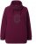 Ulla Popken Rhinestone Snowflake Turtleneck Sweatshirt Dark Ruby - Hettegensere og collegegensere - Myke gensere, hettegensere og strikk
