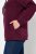 Ulla Popken Rhinestone Snowflake Turtleneck Sweatshirt Dark Ruby - Hettegensere og collegegensere - Myke gensere, hettegensere og strikk