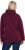 Ulla Popken Rhinestone Snowflake Turtleneck Sweatshirt Dark Ruby - Hettegensere og collegegensere - Myke gensere, hettegensere og strikk