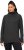 Ulla Popken Sweatshirt with Gaiter Black - Hettegensere og collegegensere - Myke gensere, hettegensere og strikk