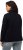 Ulla Popken Tonal Leopard Print Longline Zip-Up Sweatshirt Black - Hettegensere og collegegensere - Myke gensere, hettegensere og strikk