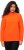 Ulla Popken Collared Long Sleeve Sweatshirt Tangerine - Hettegensere og collegegensere - Myke gensere, hettegensere og strikk