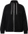 Ulla Popken Contrast Color Zip Up Sweatshirt Black - Hettegensere og collegegensere - Myke gensere, hettegensere og strikk