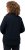 Ulla Popken Contrast Color Zip Up Sweatshirt Navy - Hettegensere og collegegensere - Myke gensere, hettegensere og strikk