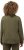 Ulla Popken Contrast Color Zip Up Sweatshirt Loden Green - Hettegensere og collegegensere - 
