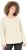 Ulla Popken Embroidered Freedom Rolled Edge Sweatshirt Sand - Hettegensere og collegegensere - 