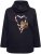 Ulla Popken Sparkling Candy Cane Graphic Sweatshirt Black - Hettegensere og collegegensere - Myke gensere, hettegensere og strikk