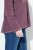 Ulla Popken Texas Contrast Stitching Sweatshirt Dark Ruby - Hettegensere og collegegensere - Myke gensere, hettegensere og strikk