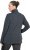 Ulla Popken Quick Drying Zip Up Sweatshirt Black - Hettegensere og collegegensere - 
